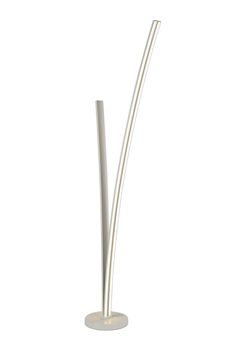C-Lighting Ide 2 Light Floor Lamp Dimmable, 16W/20W LED, 4000K, 2270lm, White, 3yrs Warranty - 28998