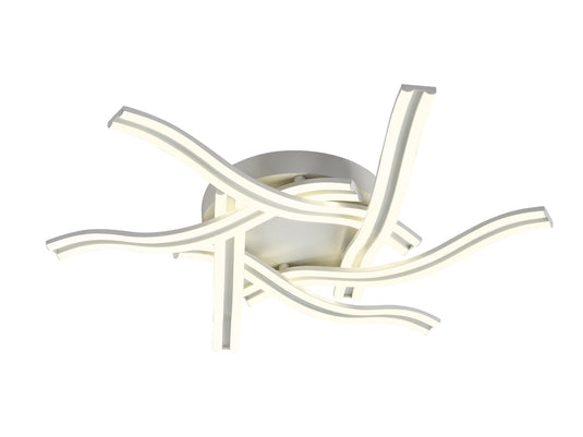 C-Lighting Ide 6 Light Ceiling, 3 Step Dimming, 6 x 13W LED, 4000K, 5015lm, White, 3yrs Warranty - 33294