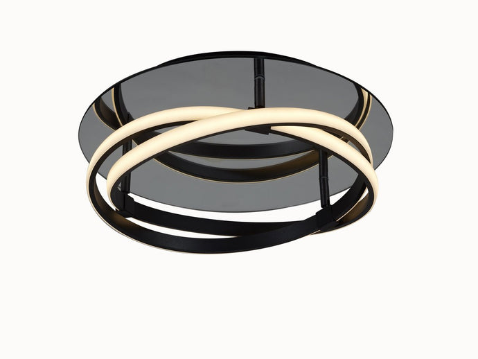 Mantra M5392 Infinity Flush 30W LED 2800K, 2500lm, Brown Oxide/White Acrylic, 3yrs Warranty