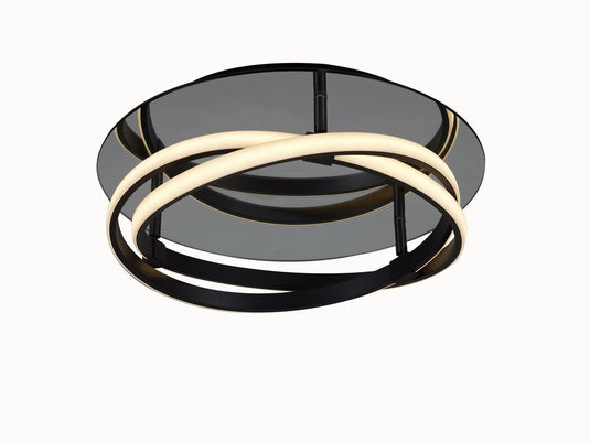 Mantra M5392 Infinity Flush 30W LED 2800K, 2500lm, Brown Oxide/White Acrylic, 3yrs Warranty