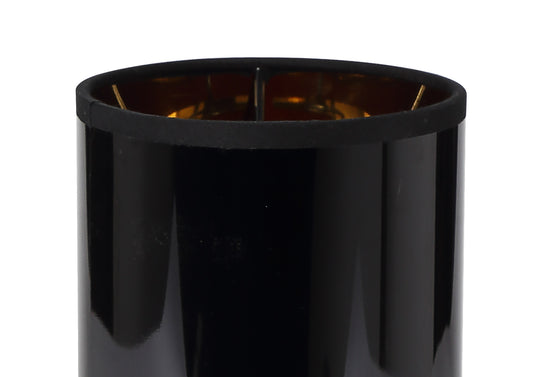 C-Lighting John Round, 120 x 200mm Shade, Gold/Black - 29124