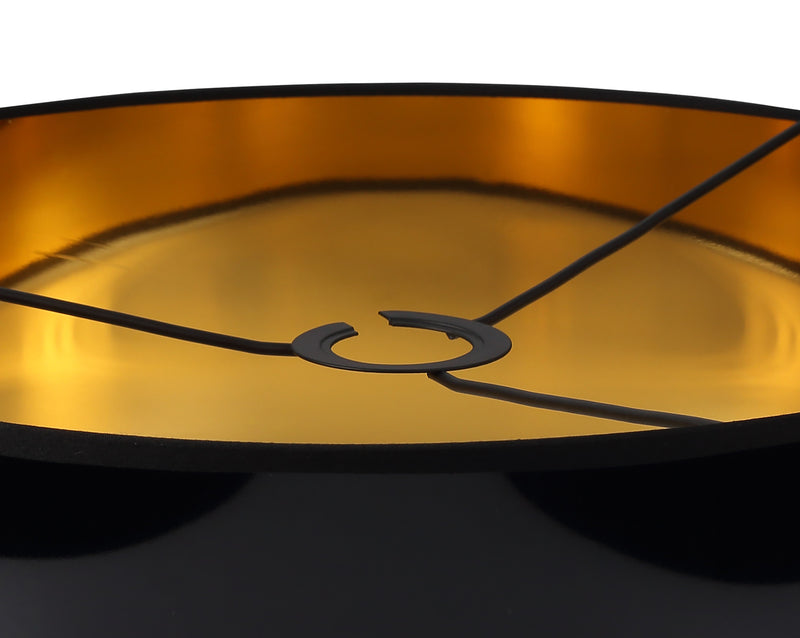 Load image into Gallery viewer, C-Lighting John Round, 450 x 150mm Shade, Gold/Black - 29125
