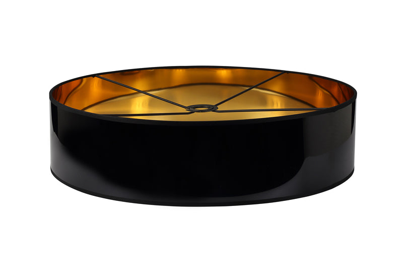 Load image into Gallery viewer, C-Lighting John Round, 600 x 150mm Shade, Gold/Black - 29126
