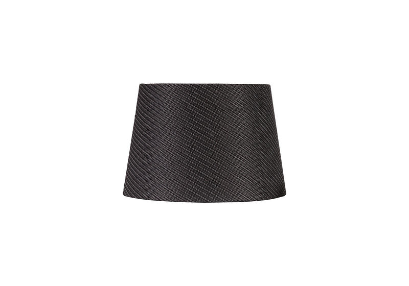 Load image into Gallery viewer, C-Lighting John Round, 240/300 x 200mm Fabric Shade, Charcoal Grey/White Laminate - 29127
