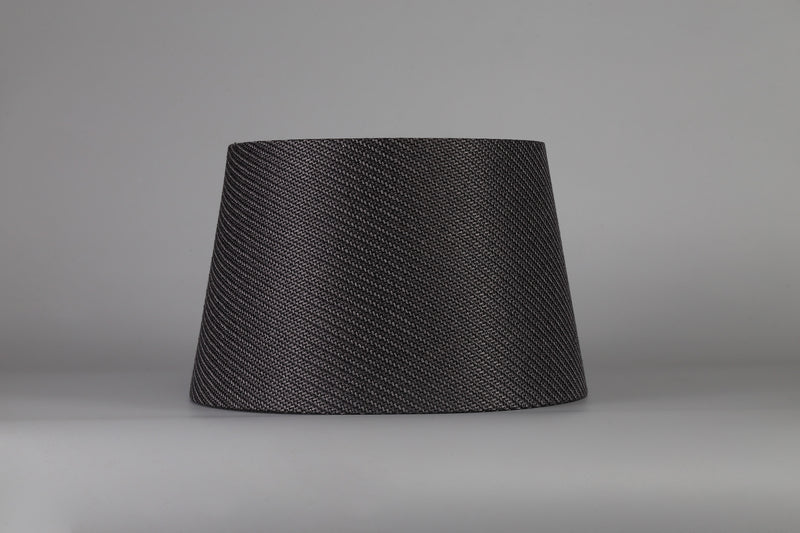 Load image into Gallery viewer, C-Lighting John Round, 280/350 x 220mm Fabric Shade, Charcoal Grey/White Laminate - 29128
