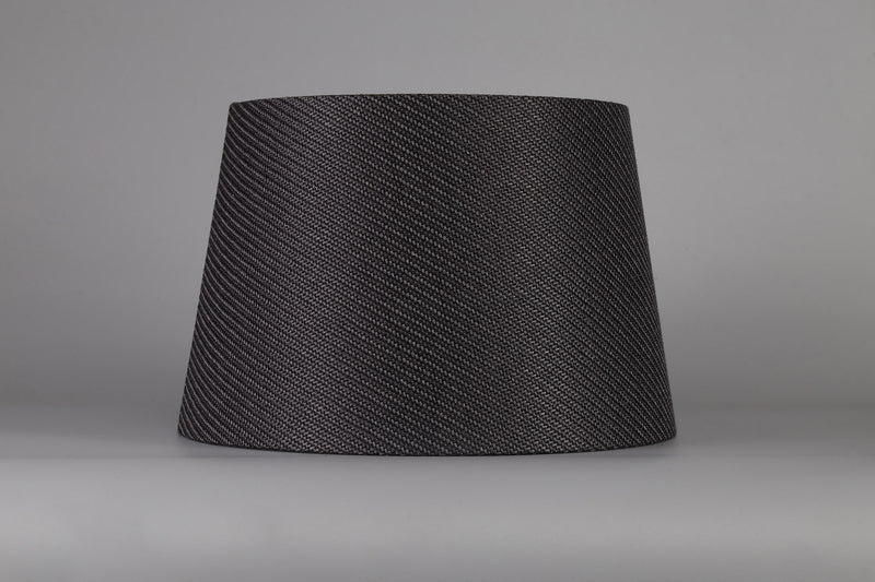 Load image into Gallery viewer, C-Lighting John Round, 320/400 x 260mm Fabric Shade, Charcoal Grey/White Laminate - 29129
