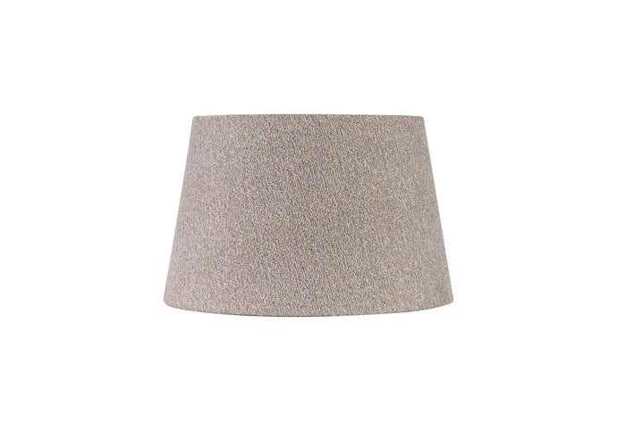 C-Lighting John Round, 280/350 x 220mm Fabric Shade, Multi/White Laminate - 29132