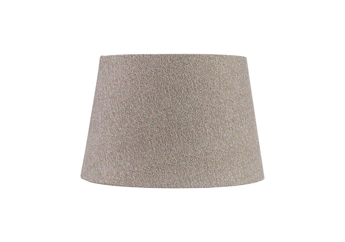 C-Lighting John Round, 320/400 x 260mm Fabric Shade, Multi/White Laminate - 29133
