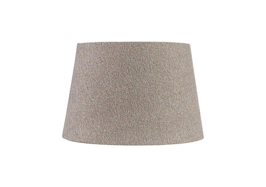 C-Lighting John Round, 320/400 x 260mm Fabric Shade, Multi/White Laminate - 29133