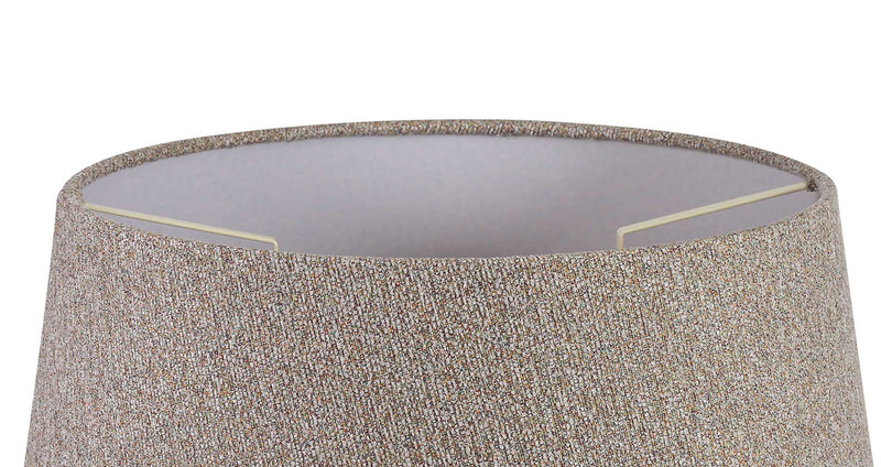 Load image into Gallery viewer, C-Lighting John Round, 320/400 x 260mm Fabric Shade, Multi/White Laminate - 29133
