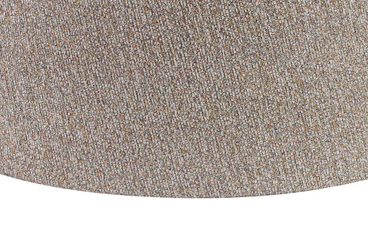 C-Lighting John Round, 320/400 x 260mm Fabric Shade, Multi/White Laminate - 29133