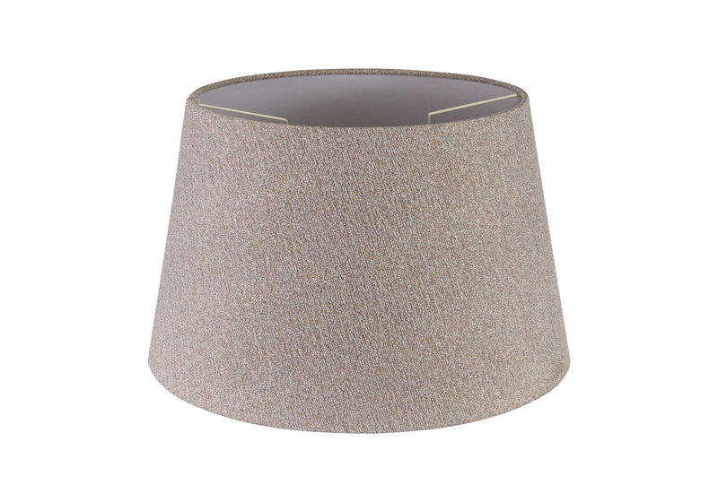 Load image into Gallery viewer, C-Lighting John Round, 350/450 x 280mm Fabric Shade, Multi/White Laminate - 29134
