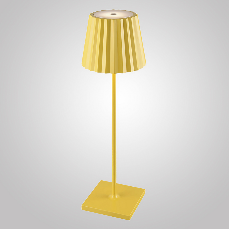 Load image into Gallery viewer, Mantra M6484 K2 Table Lamp, 2.2W LED, 3000K, 188lm, IP54, USB Charging Cable Included, Yellow, 3yrs Warranty
