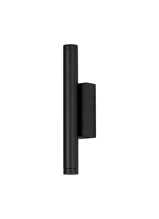 C-Lighting Kiln down Wall Lamp, 2 x 3W LED, 3000K, 300lm, IP54, Black, 3yrs Warranty - 33244