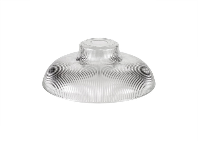 C-Lighting Kirby Round 30cm Clear Glass Lampshade - 29332