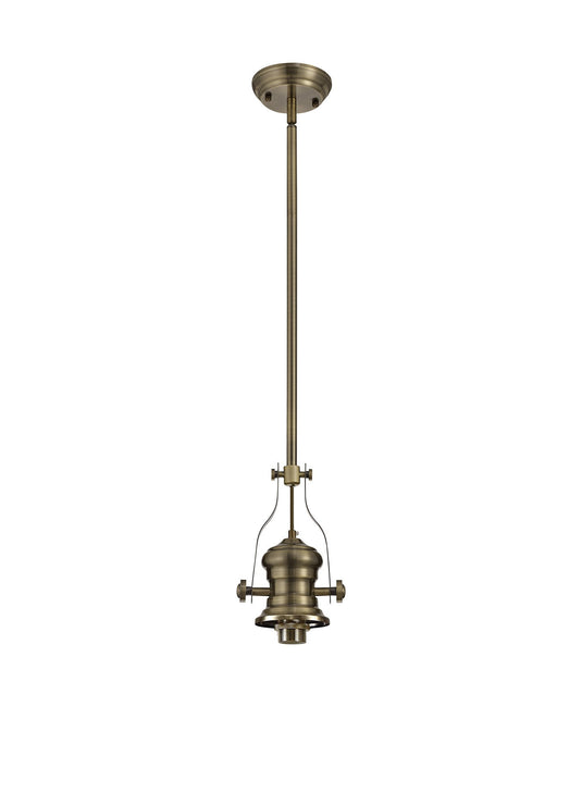 C-Lighting Kirby Frame Only Pendant, 1 x E27, Antique Brass - 29355