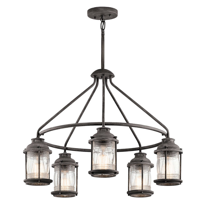 Kichler KL-ASHLANDBAY-5P Ashland Bay 5 Light Outdoor Chandelier