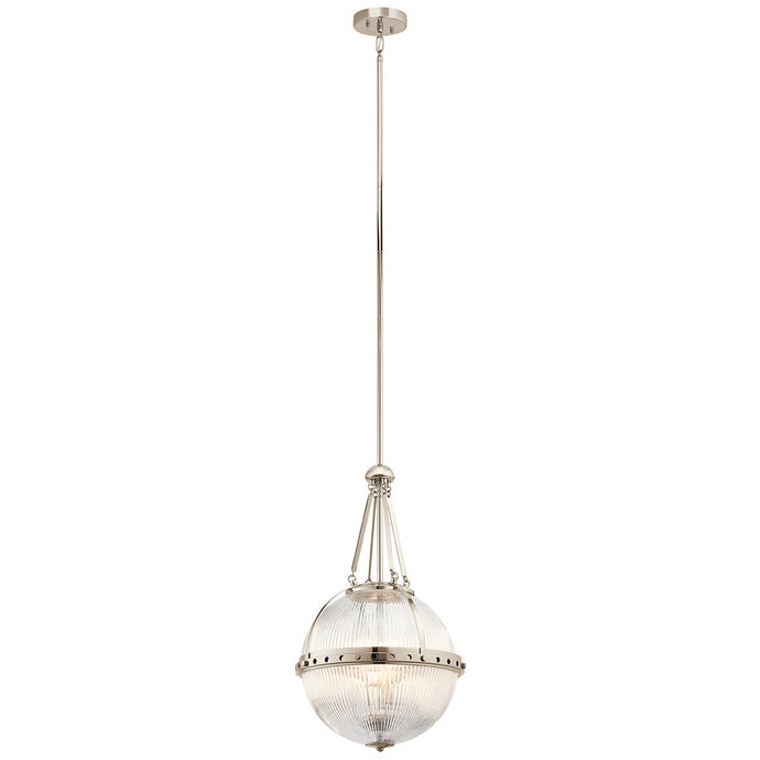 Kichler KL-ASTER-P-PN Aster 3 Light Pendant - Polished Nickel