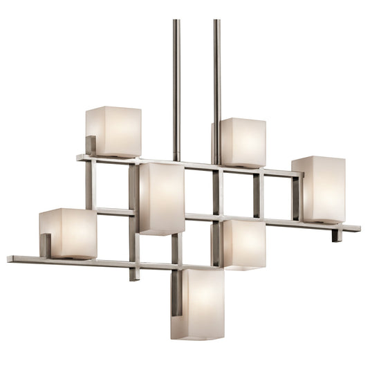 Kichler KL-CITY-LIGHTS7B City Lights 7 Light Linear Chandelier