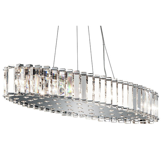 Kichler KL-CRYSTAL-SKYE-I-L Crystal Skye 12 Light Island Pendant