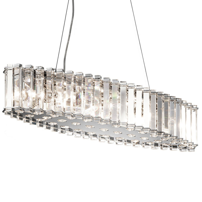 Kichler KL-CRYSTAL-SKYE-ISLE Crystal Skye 8 Light Island Chandelier