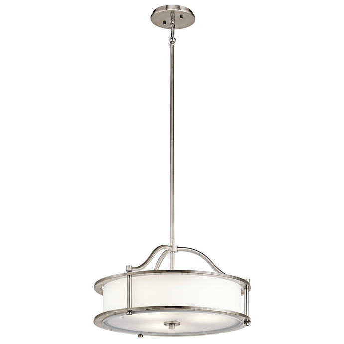 Kichler KL-EMORY-P-S-CLP Emory 3 Light Pendant/Semi Flush - Classic Pewter