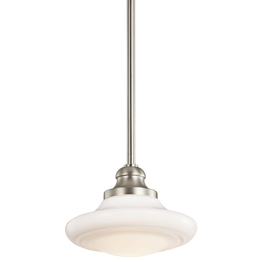 Kichler KL-KELLER-S-NI Keller 1 Light Pendant - Brushed Nickel