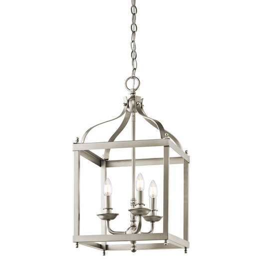 Kichler KL-LARKIN-P-M-NI Larkin 3 Light Medium Pendant - Brushed Nickel