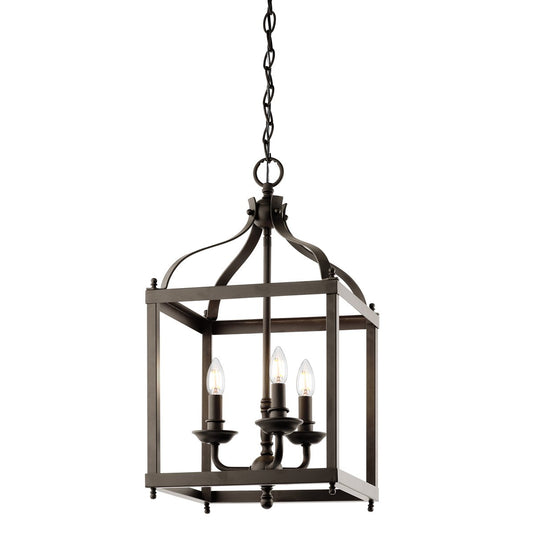 Kichler KL-LARKIN-P-M-OZ Larkin 3 Light Medium Pendant - Olde Bronze