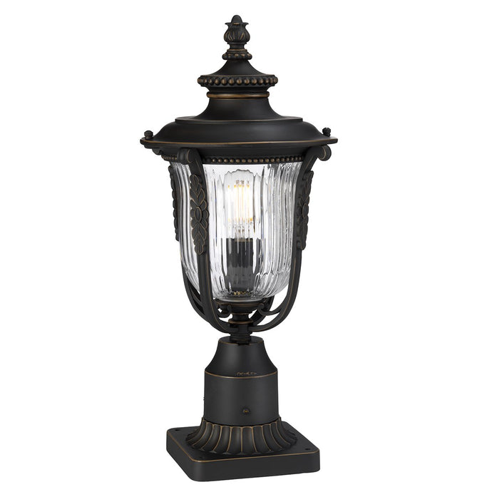 Kichler KL-LUVERNE3-M Luverne 1 Light Pedestal