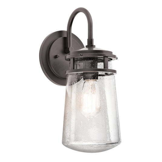 Kichler KL-LYNDON2-M-AZ Lyndon 1 Light Medium Wall Lantern - Architectural Bronze