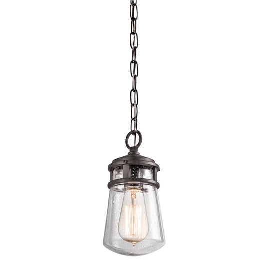 Kichler KL-LYNDON8-S-AZ Lyndon 1 Light Small Chain Lantern - Architectural Bronze