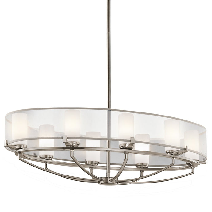 Kichler KL-SALDANA8 Saldana 8 Light Oval Chandelier