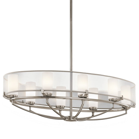 Kichler KL-SALDANA8 Saldana 8 Light Oval Chandelier