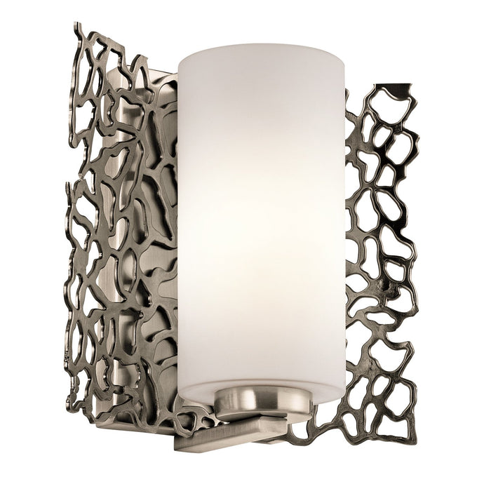 Kichler KL-SILVER-CORAL1 Silver Coral 1 Light Wall Light