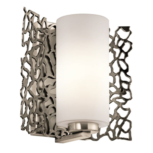 Kichler KL-SILVER-CORAL1 Silver Coral 1 Light Wall Light