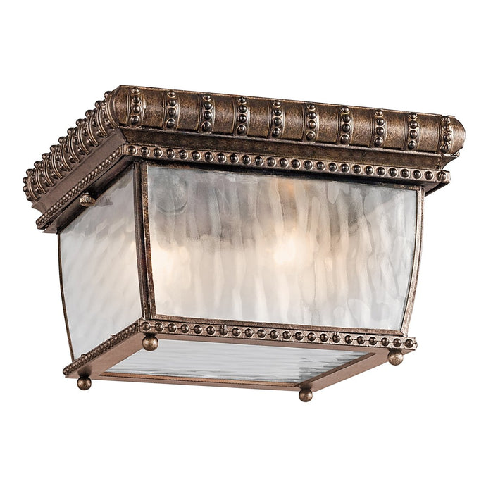 Kichler KL-VENETIAN-F Venetian Rain 2 Light Flush Mount