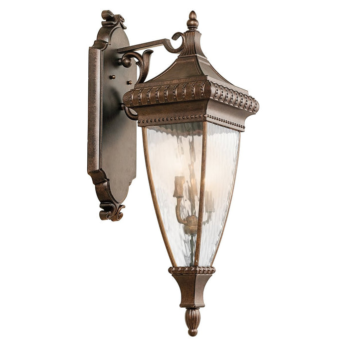 Kichler KL-VENETIAN2-L Venetian Rain 3 Light Large Wall Lantern