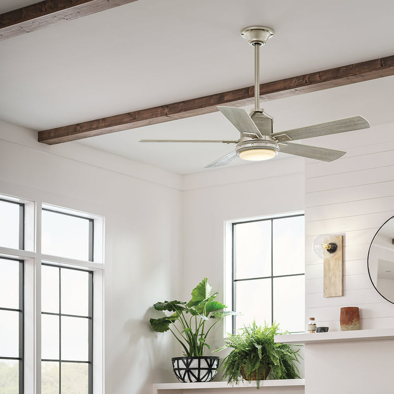 Load image into Gallery viewer, Kichler Lighting Colerne - 52in / 132cm Fan - Brushed Nickel - 43786
