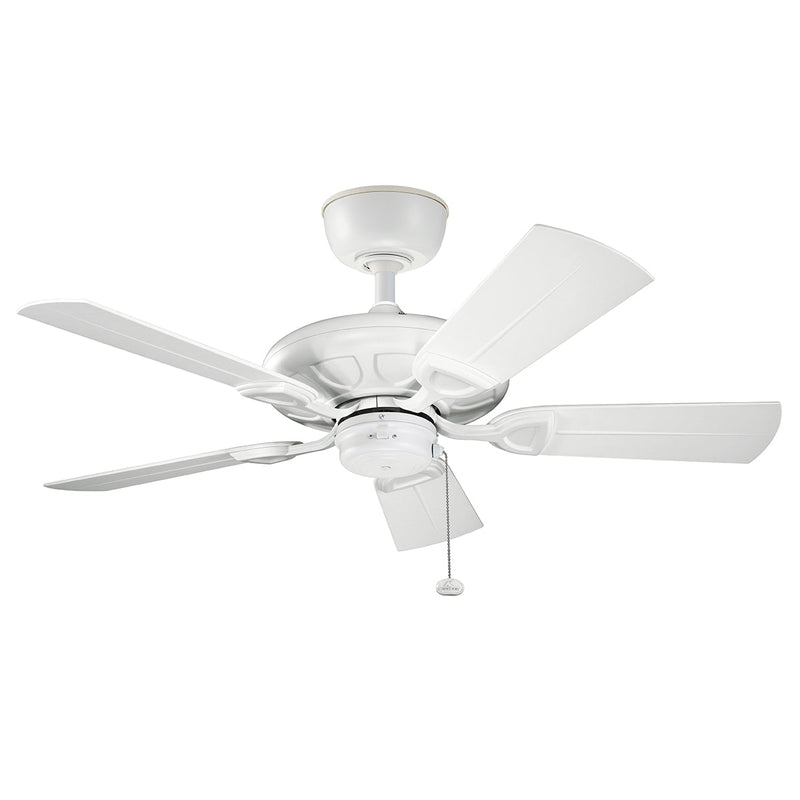 Load image into Gallery viewer, Kichler Lighting Kevlar - 42in / 107cm Fan - Matte White - 43798
