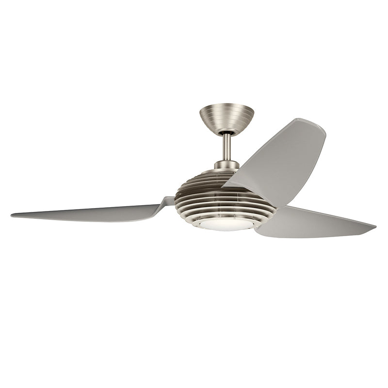 Load image into Gallery viewer, Kichler Lighting Voya - 60in / 152cm Fan - Brushed Stainless Steel - 43813
