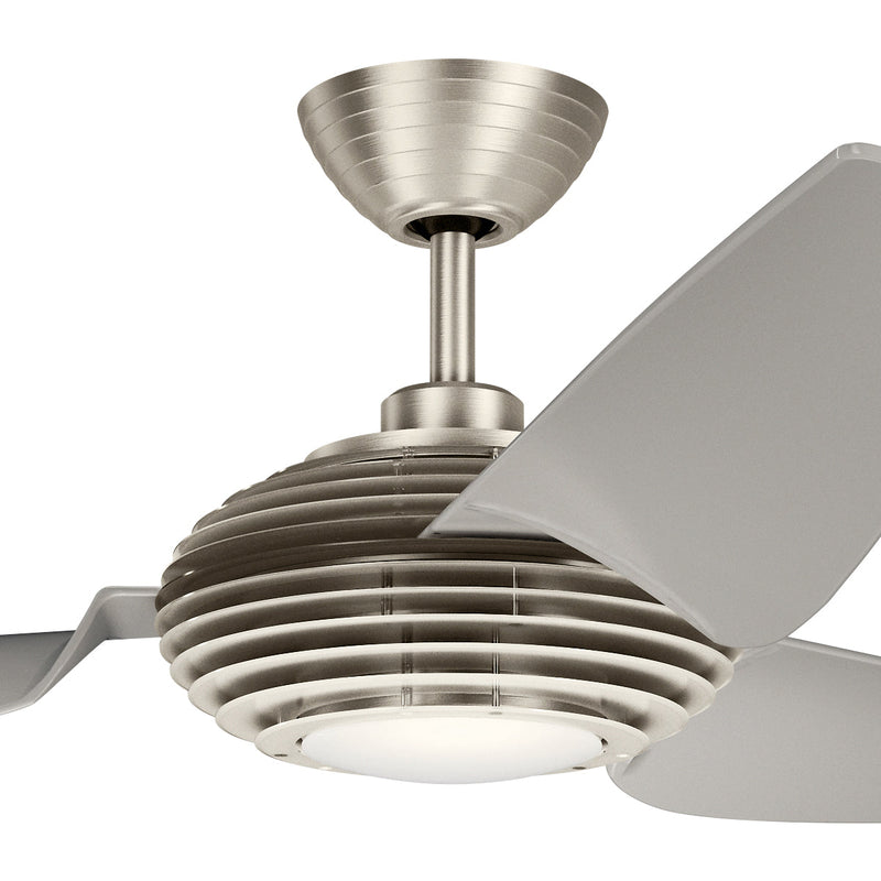 Load image into Gallery viewer, Kichler Lighting Voya - 60in / 152cm Fan - Brushed Stainless Steel - 43813
