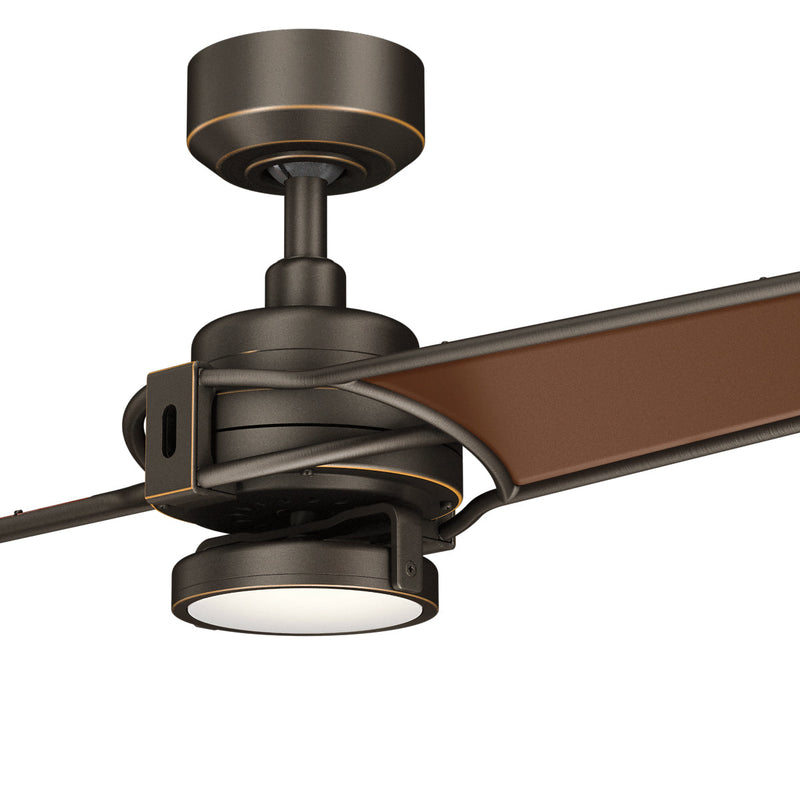 Load image into Gallery viewer, Kichler Lighting Xety - 56in / 142cm Fan - Brushed Nickel - 43814
