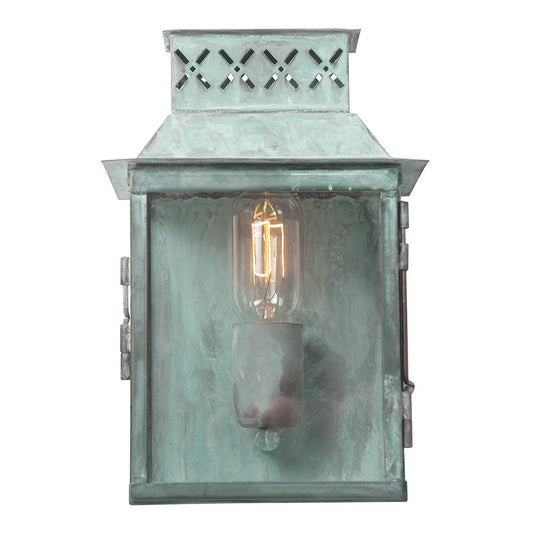 Elstead Lighting LAMBETH-PALACE-V Lambeth Palace 1 Light Wall Lantern - Verdigris