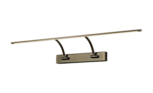 C-Lighting Langton Large 2 Arm Wall Lamp/Picture Light, 1 x 16W LED, 3000K, 1200lm, Bronze, 3yrs Warranty - 29271