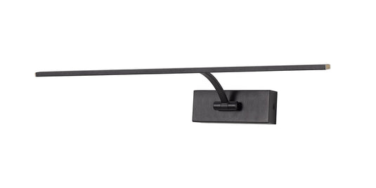 C-Lighting Langton Large 1 Arm Wall Lamp/Picture Light, 1 x 10W LED, 3000K, 850lm, Sand Black, 3yrs Warranty - 33217