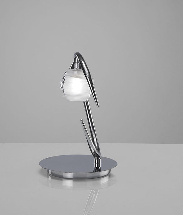 Mantra M1807 Loop Table Lamp 1 Light G9 ECO, Polished Chrome