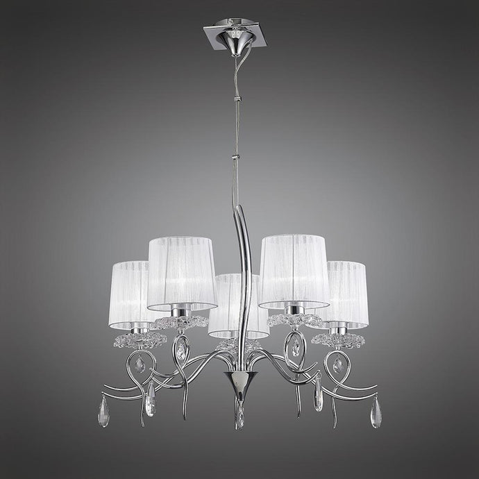 Mantra M5315 Habana Black Square Shade 355mm, Suitable for Floor Lamps