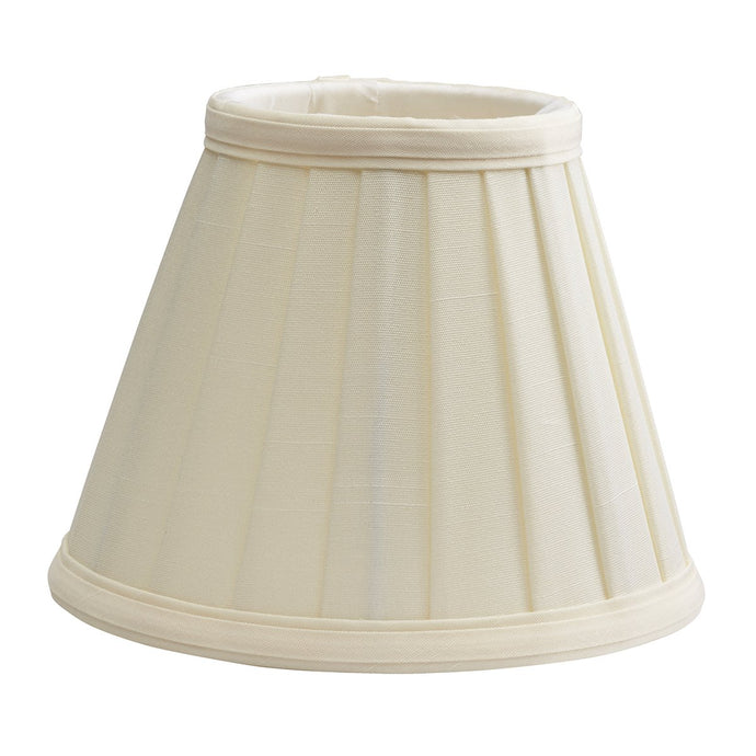 Elstead Lighting LS162 Clip Shades Pleated Ivory Candle Shade