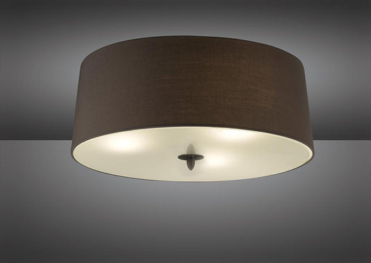 Mantra M3685 Lua Ceiling 3 Light E27, Ash Grey With Ash Grey Shade